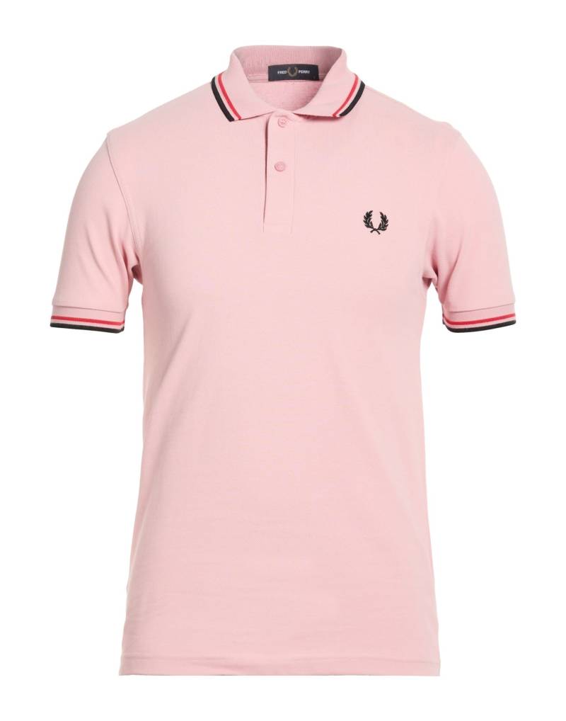 FRED PERRY Poloshirt Herren Rosa von FRED PERRY