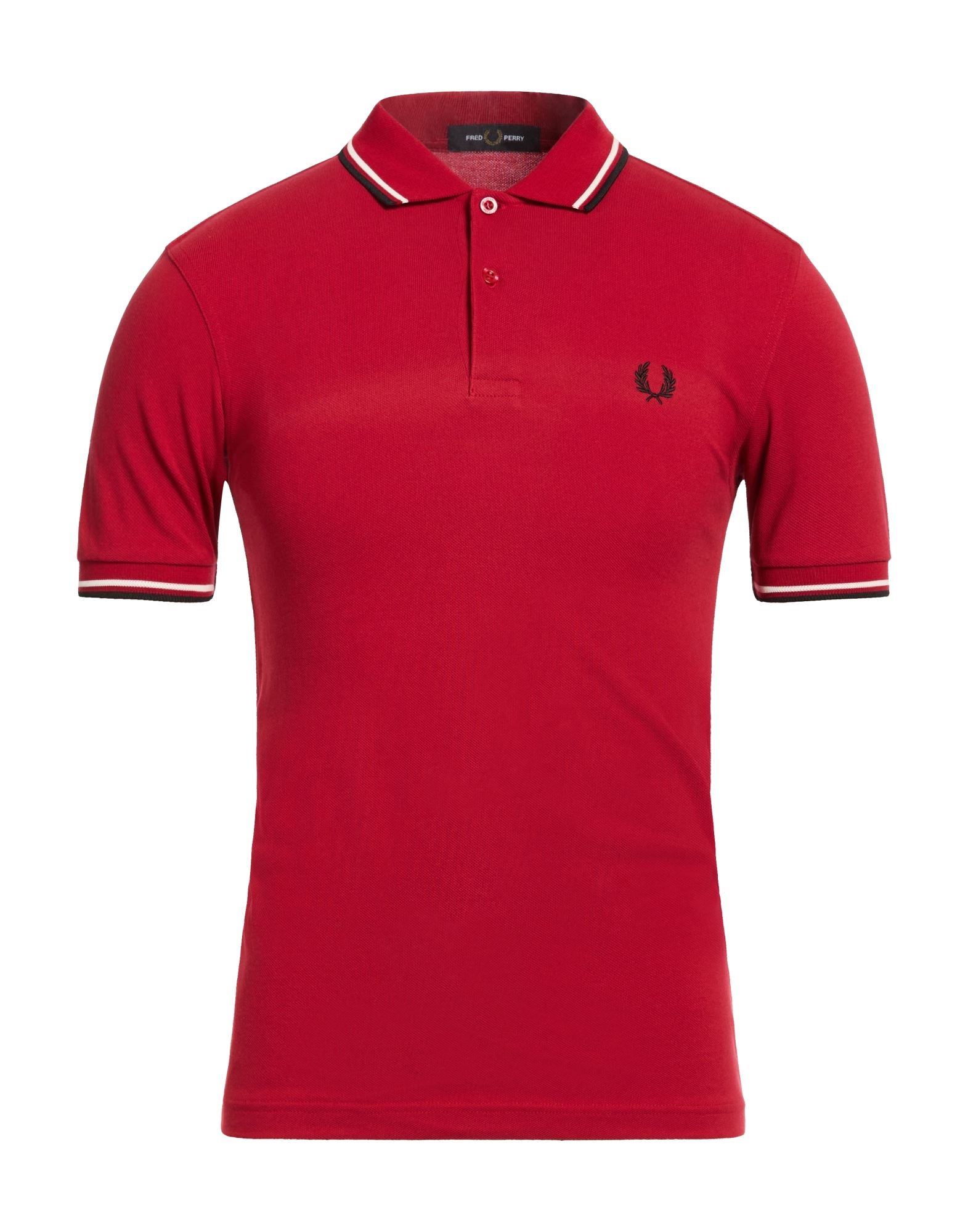 FRED PERRY Poloshirt Herren Rot von FRED PERRY