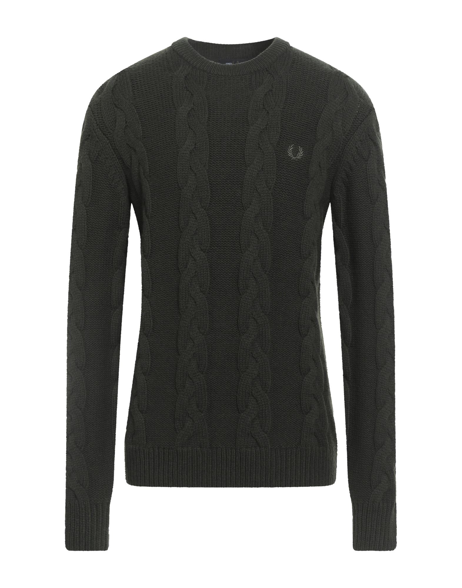 FRED PERRY Pullover Herren Militärgrün FRED PERRY Pullover Herren Militärgrün von FRED PERRY