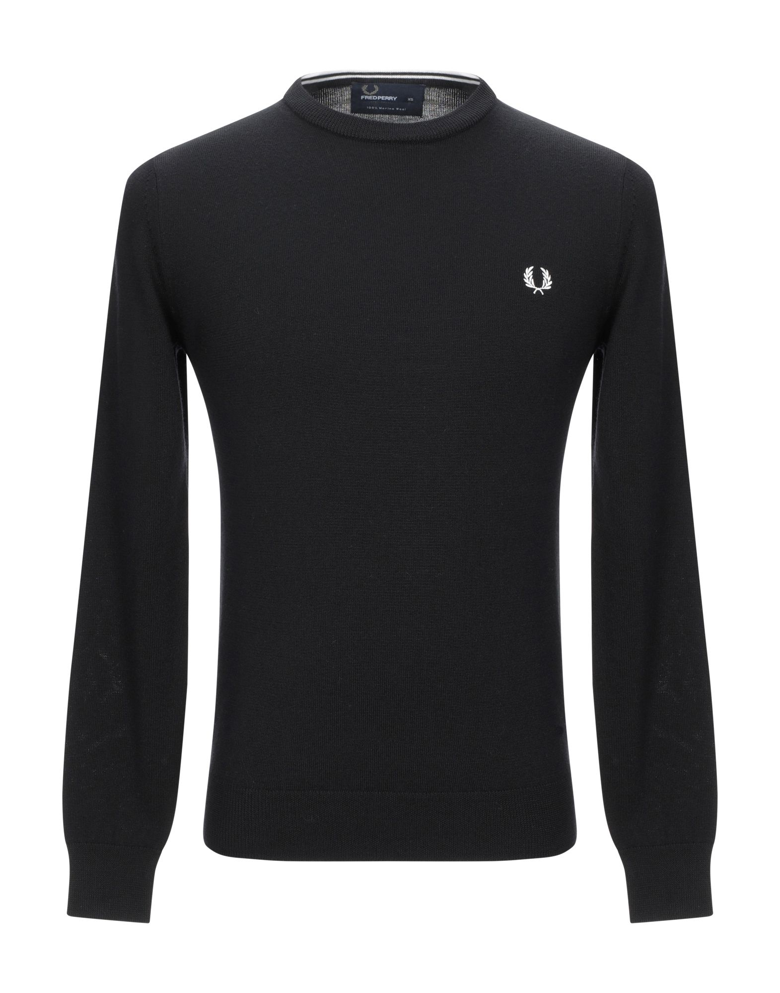 FRED PERRY Pullover Herren Schwarz von FRED PERRY