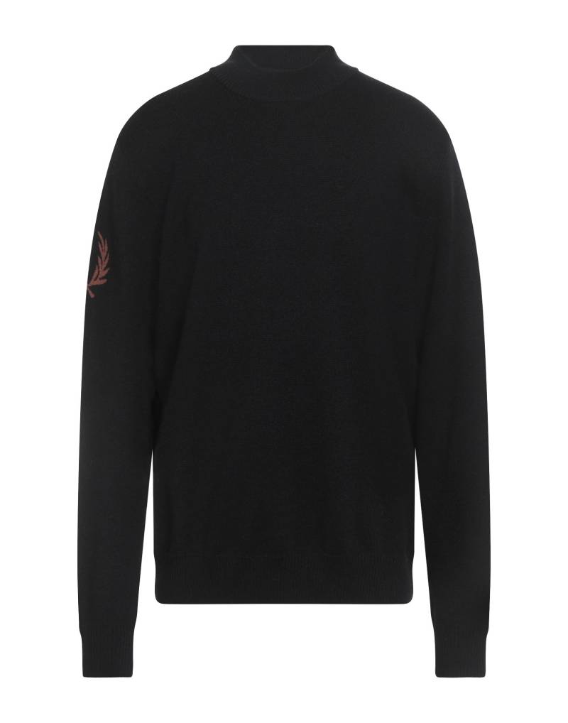 FRED PERRY Rollkragenpullover Herren Schwarz von FRED PERRY
