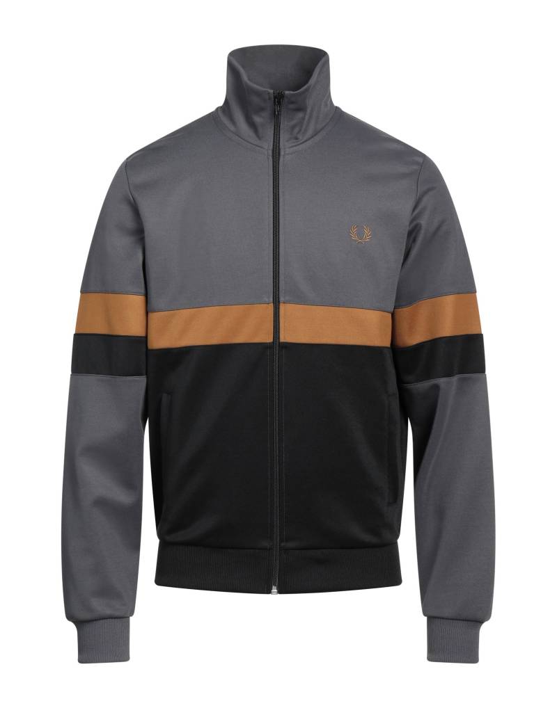 FRED PERRY Sweatshirt Herren Grau von FRED PERRY