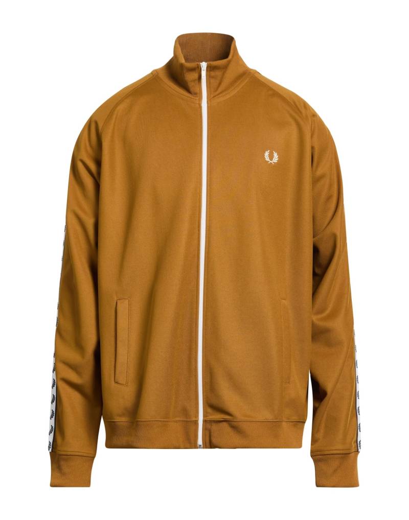 FRED PERRY Sweatshirt Herren Kamel von FRED PERRY