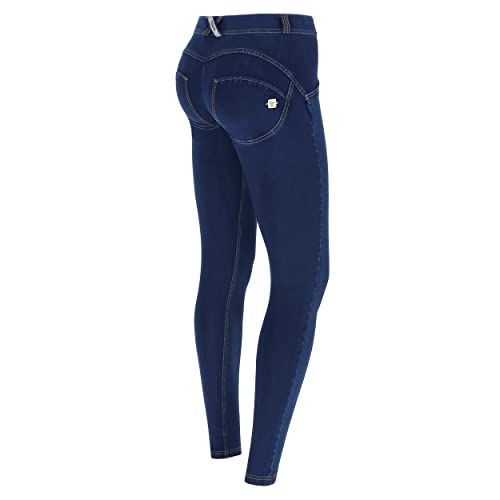 FREDDY - Jeggings Push Up WR.up? Superskinny Jersey-Denim Organic, Denim, Large, Denim, L von Freddy