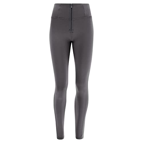 FREDDY WR.UP® Damen Superskinny Push Up Hose, hohe Taille, Baumwolle, Rauchgrau., XL von FREDDY