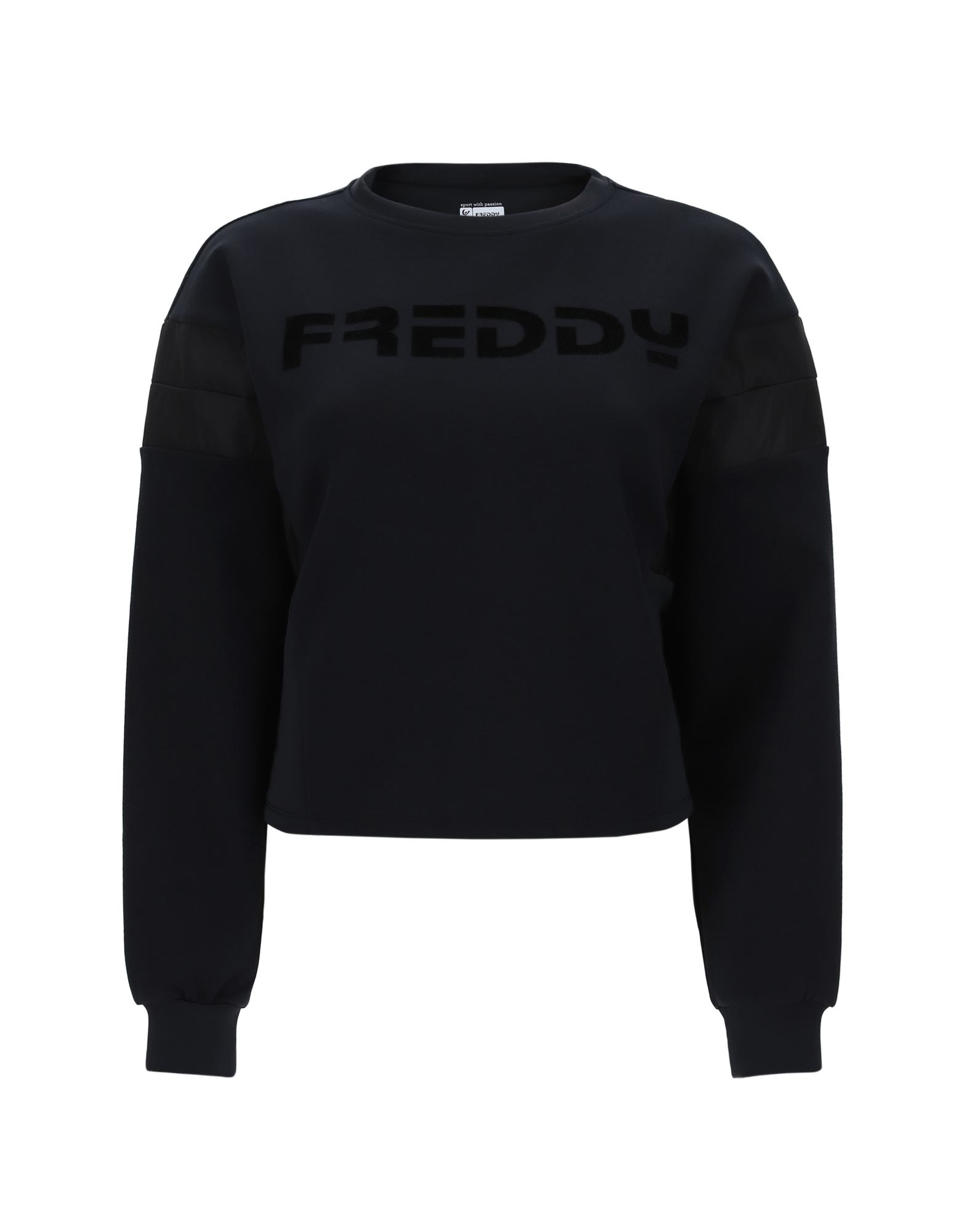 FREDDY Sweatshirt Damen Schwarz von FREDDY