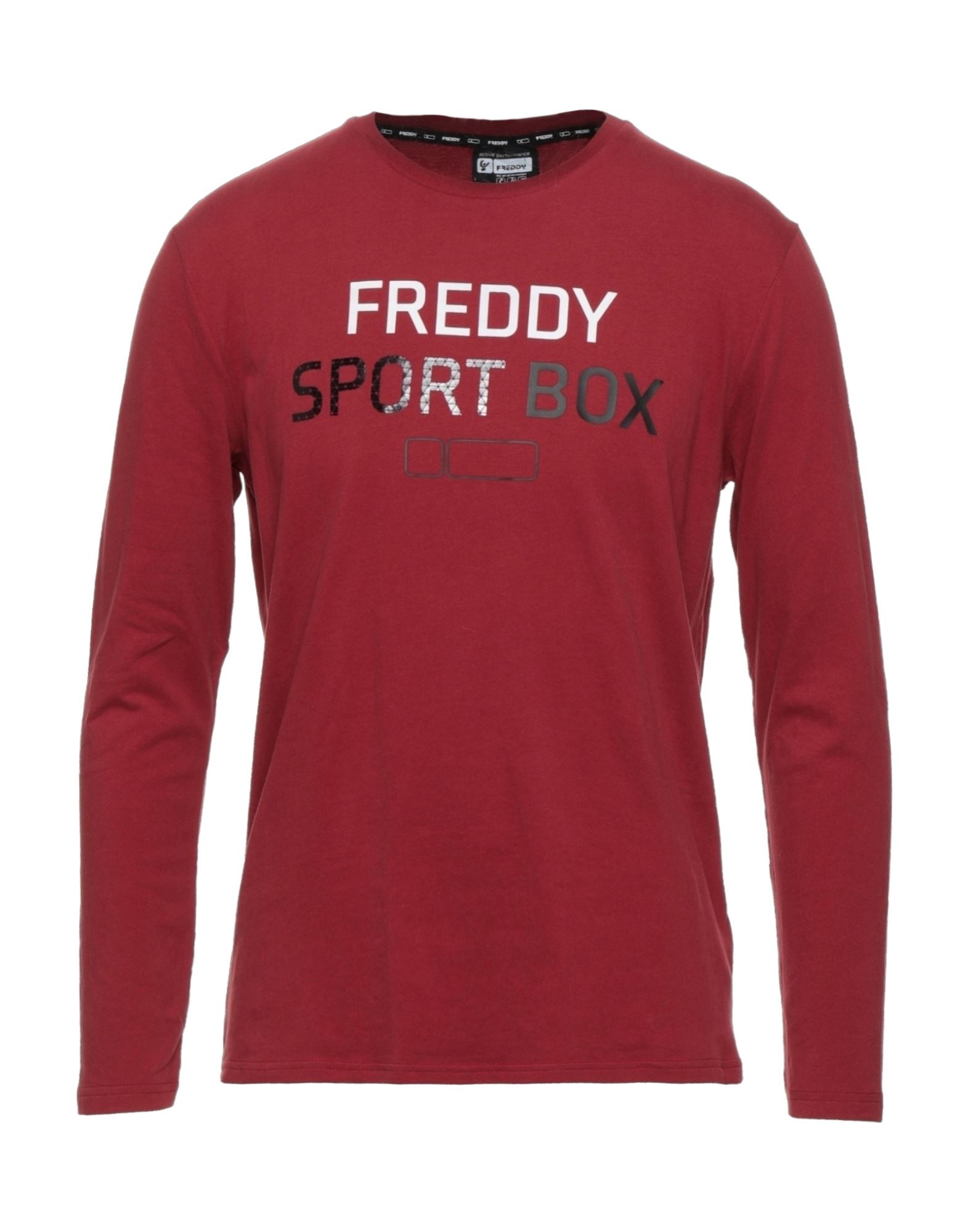 FREDDY T-shirts Herren Bordeaux von FREDDY