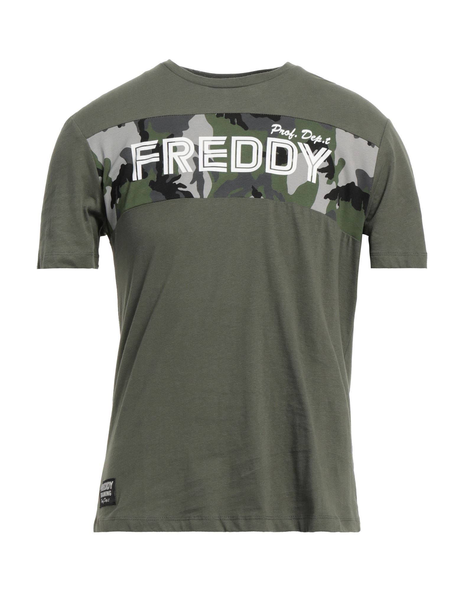 FREDDY T-shirts Herren Militärgrün von FREDDY