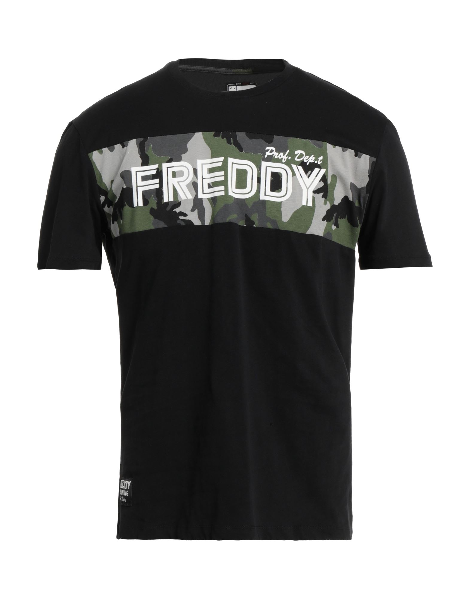 FREDDY T-shirts Herren Schwarz von FREDDY