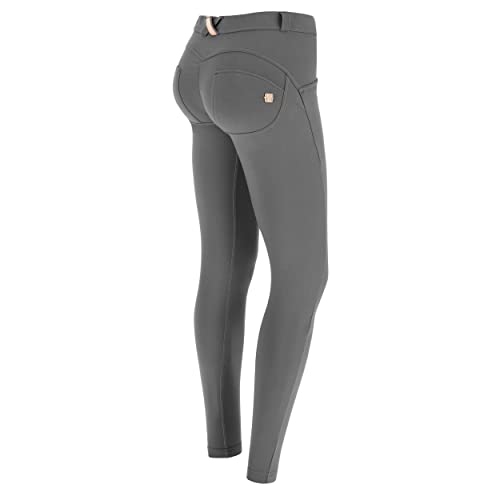 Freddy - Hose Push Up WR.up® Superskinny Bio-Baumwolle, (as3, Alpha, x_s, Regular, Regular, Rauchgrau, M) von FREDDY