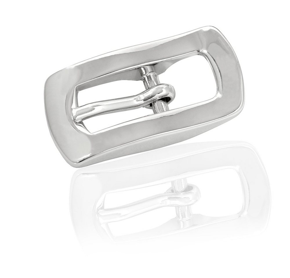 FREDERIC HERMANO Gürtelschnalle 10mm Metall Silber - Buckle Balance - 320207500020 von FREDERIC HERMANO