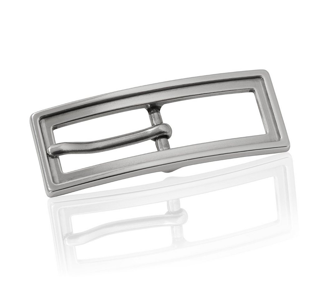 FREDERIC HERMANO Gürtelschnalle 15mm Metall Silber - Buckle Gap - 309307500020 von FREDERIC HERMANO