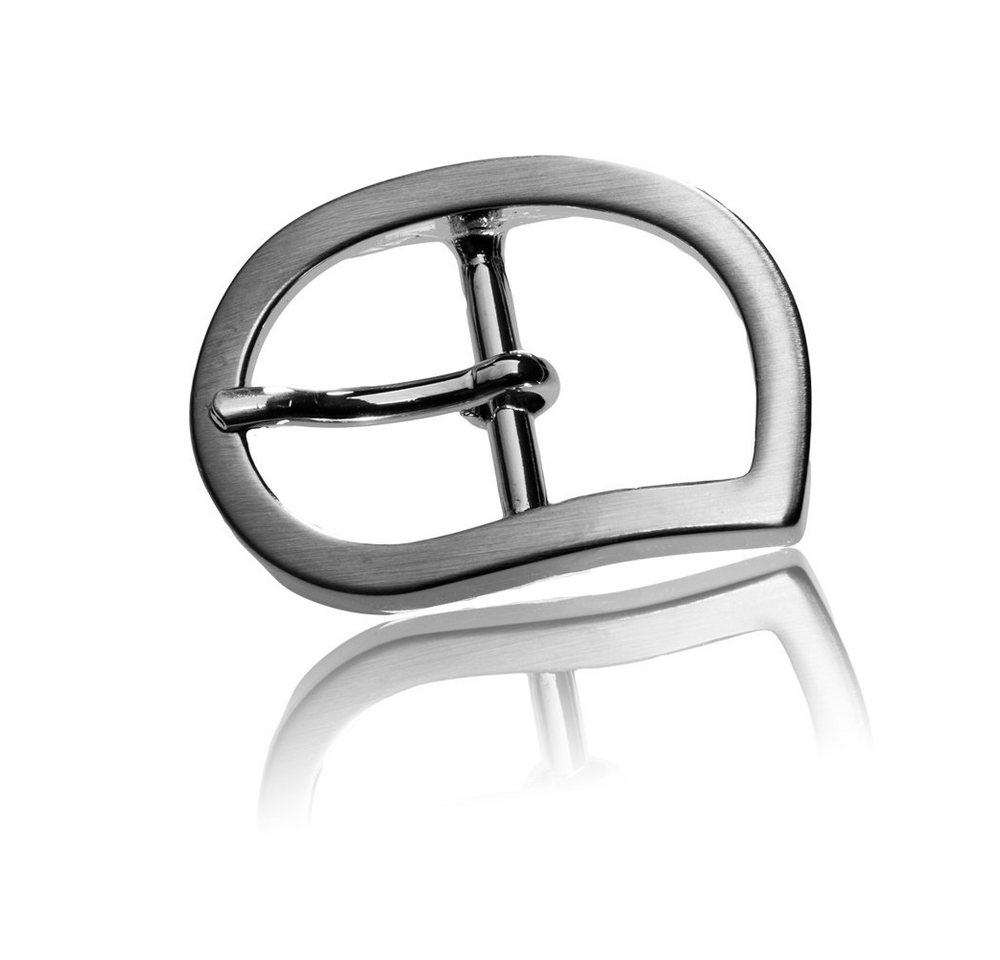 FREDERIC HERMANO Gürtelschnalle 20mm Zamak Silber - Buckle Drop - 332307500020 von FREDERIC HERMANO