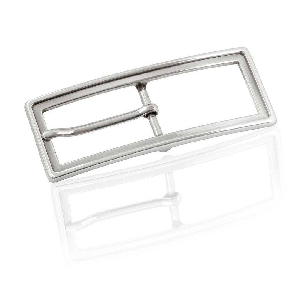 FREDERIC HERMANO Gürtelschnalle 25mm Metall Silber - Buckle Gap - 314007500020 von FREDERIC HERMANO