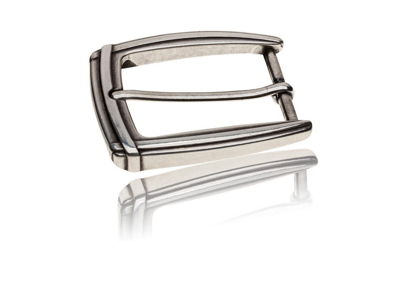 FREDERIC HERMANO Gürtelschnalle 30mm Metall Silber - Buckle Verona - 302407520020 von FREDERIC HERMANO