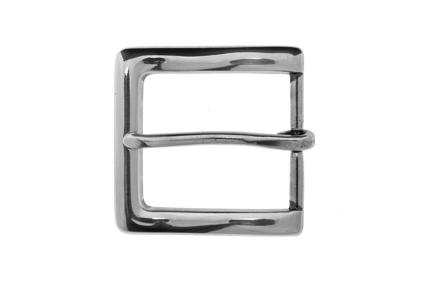 FREDERIC HERMANO Gürtelschnalle 35mm Metall Silber - Buckle Denver - 327707500020 von FREDERIC HERMANO