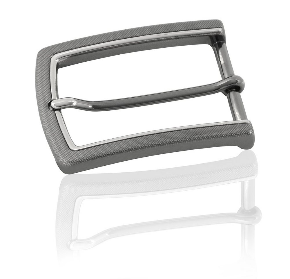 FREDERIC HERMANO Gürtelschnalle 35mm Zink Silber - Buckle Nizza - 308607530020 von FREDERIC HERMANO