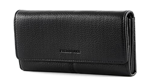 FREDsBRUDER Bandolin Wallet - Damengeldbörse 22cc 19 cm Black von FREDsBRUDER