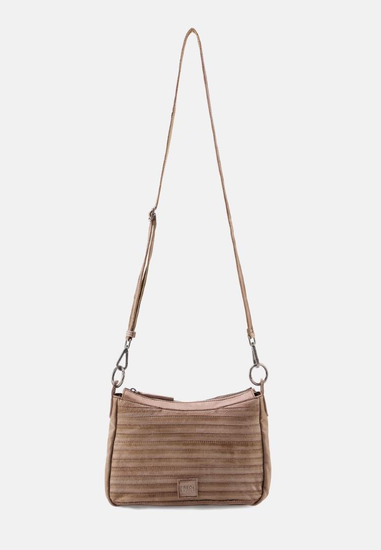 FREDsBRUDER - Bestseller Collection Handtasche Mit Reißversc Layer Likely Caramel Sand von FREDsBRUDER