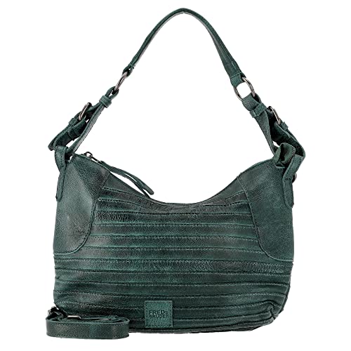 FREDsBRUDER Fectors Midi Hobo - Schultertasche 33 cm emerald von FREDsBRUDER