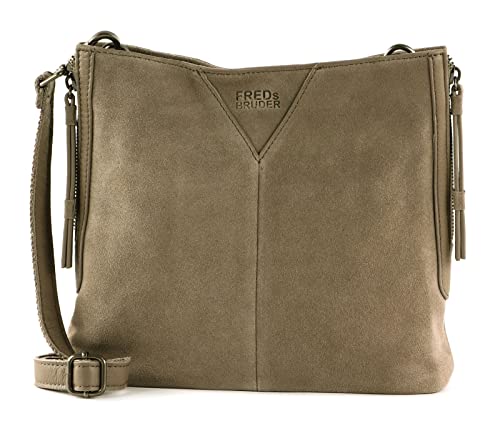 FREDsBRUDER Grynn Crossbody Bag Warm Grey von FREDsBRUDER