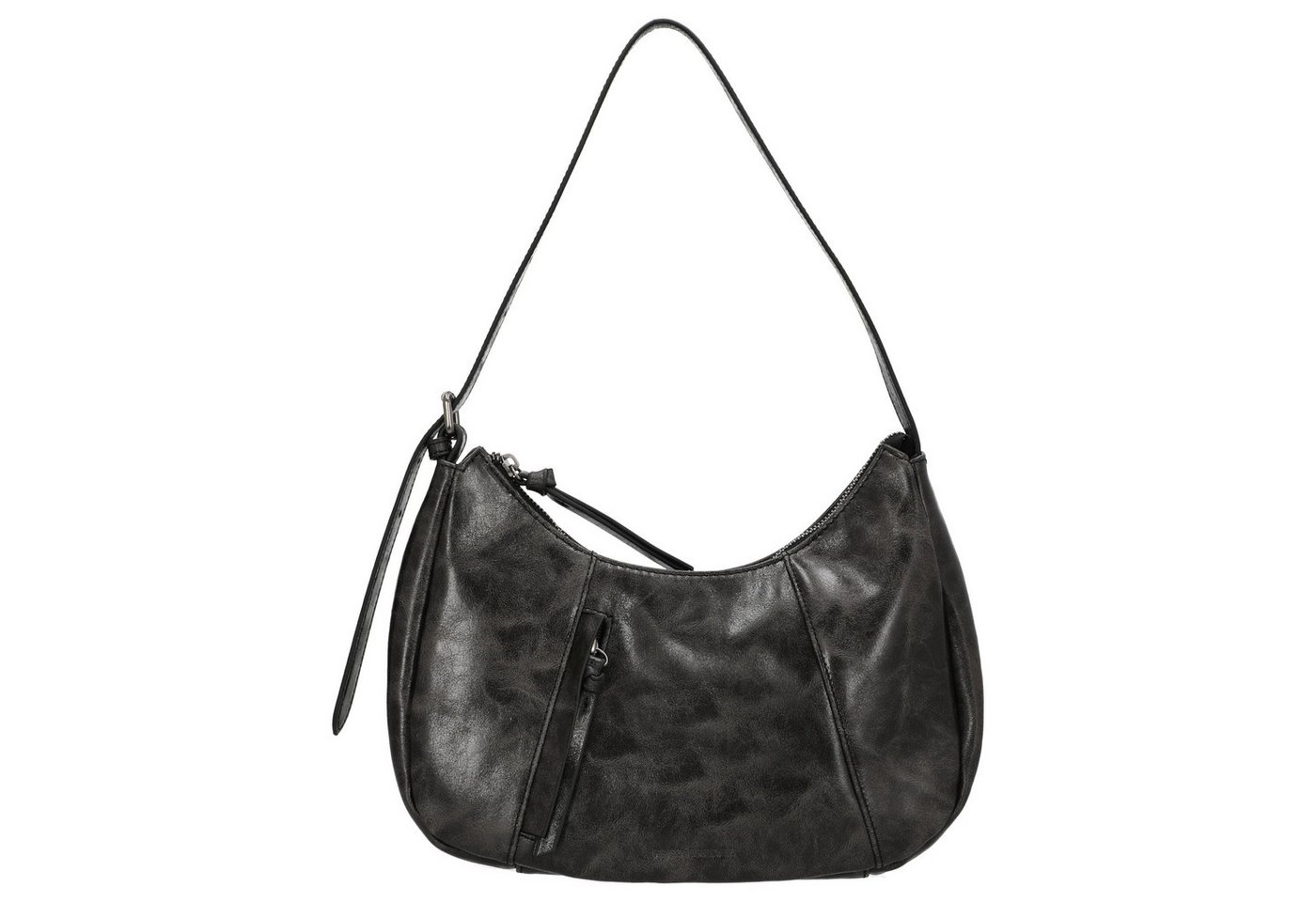 FREDsBRUDER Handtasche Ever Faded Midi Hobo - Schultertasche 30 cm (faded black) von FREDsBRUDER