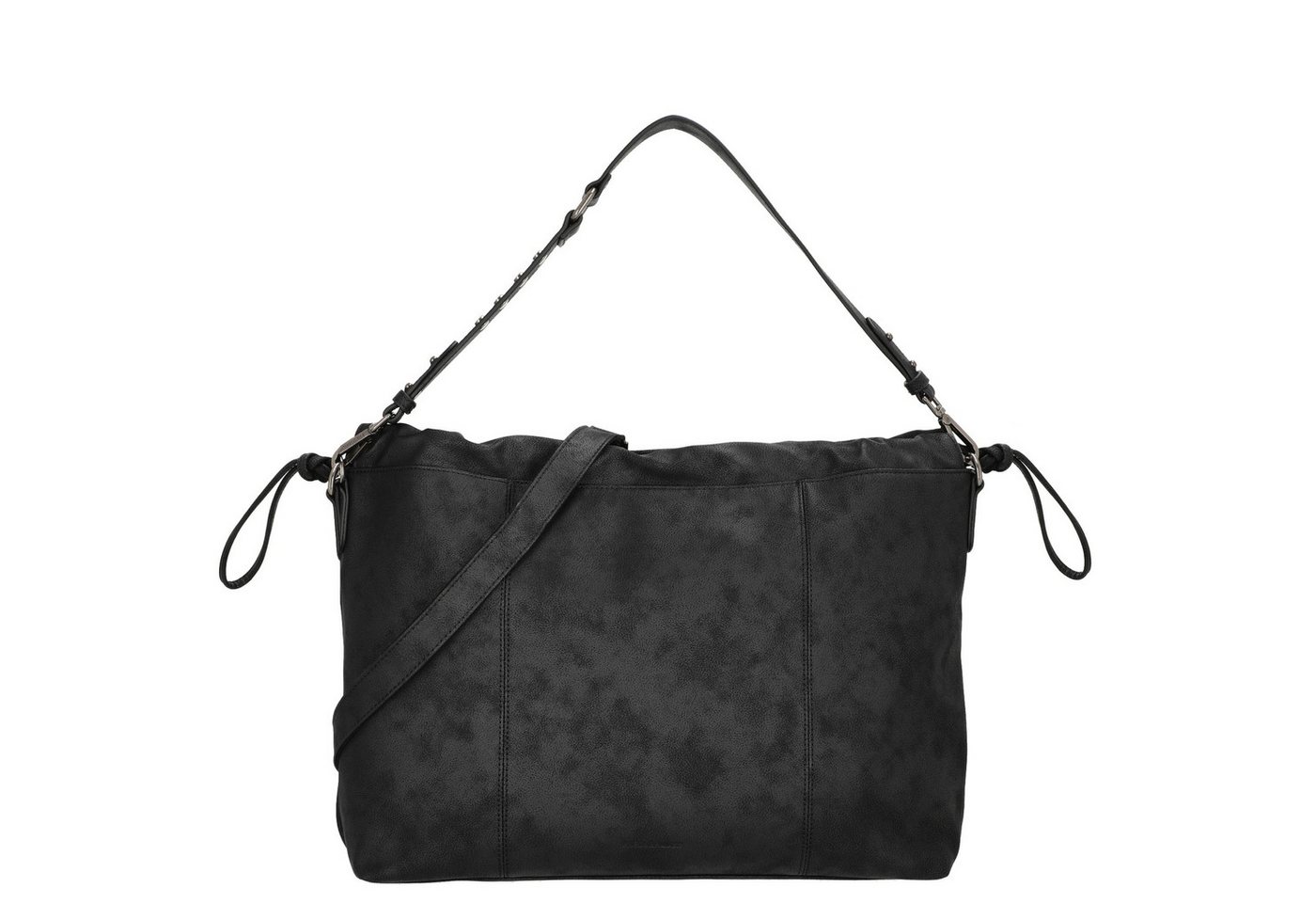 FREDsBRUDER Handtasche Rebel At Heart Squeezy Hobo - Schultertasche 49 cm (black) von FREDsBRUDER