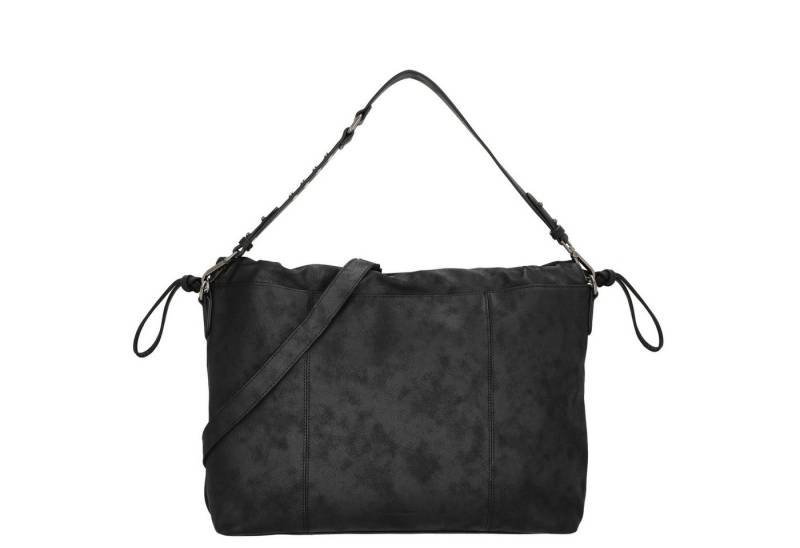 FREDsBRUDER Handtasche Rebel At Heart Squeezy Hobo - Schultertasche 49 cm (black) von FREDsBRUDER