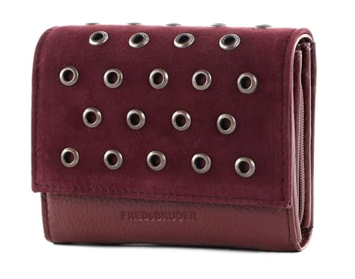 FREDsBRUDER Hey You Rock Flap Wallet Red Wine von FREDsBRUDER