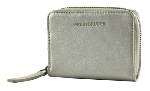 FREDsBRUDER Damen Geldbörse Pearl, Klassisch, Rindsleder, Reißverschluss, Mehrfachfächer, Perlfarben, Roségoldfarben, Handlich, Elegant, Wallet FREDsBRUDER Damen Geldbörse Pearl, Klassisch, Rindsleder, Reißverschluss, Mehrfachfächer, Perlfarben, Roségoldfarben, Handlich, Elegant, Wallet von FREDsBRUDER