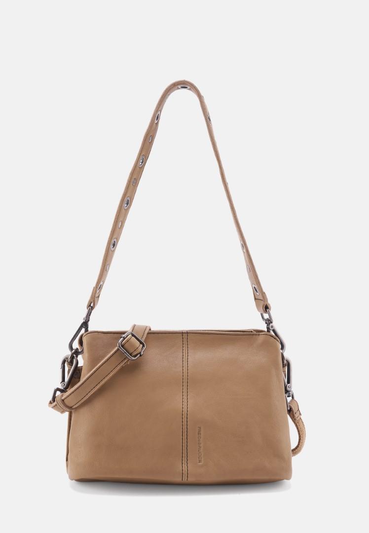 FREDsBRUDER - Me and My Bag Collection Handtasche Mit Reißversc Me And My Shoulderbag Caramel Sand von FREDsBRUDER