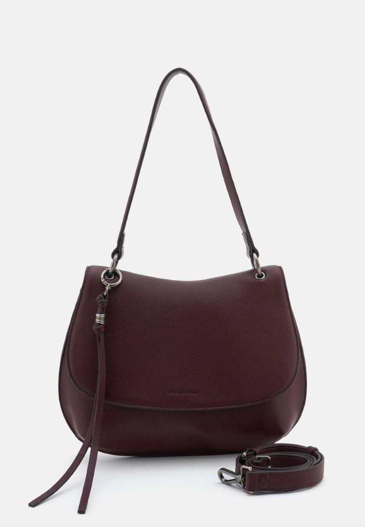 FREDsBRUDER - My Bestie Collection Handtasche My Bestie Big Saddle Barolo Red Dunkelrot von FREDsBRUDER