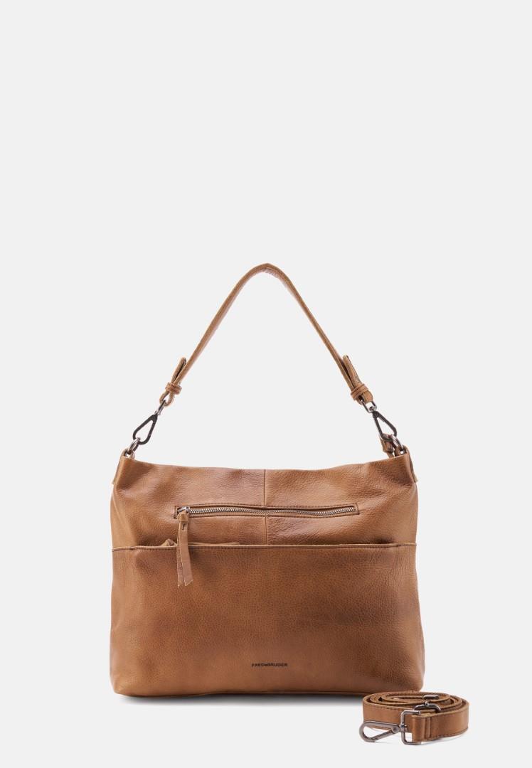 FREDsBRUDER - My Old Friend Collection Hobo My Old Friend Hobo With Front Zi Caramel Sand von FREDsBRUDER