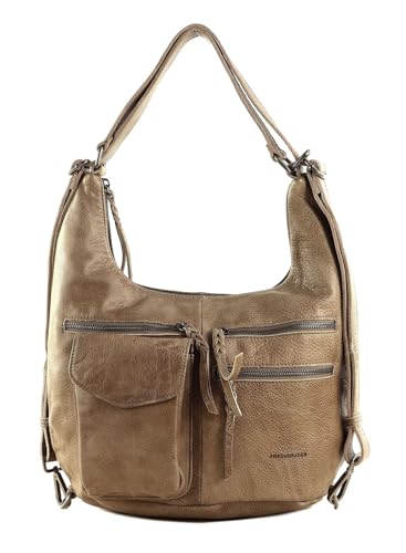 FREDsBRUDER My Old Friend Hybrid Hobo Bag Soft Taupe von FREDsBRUDER