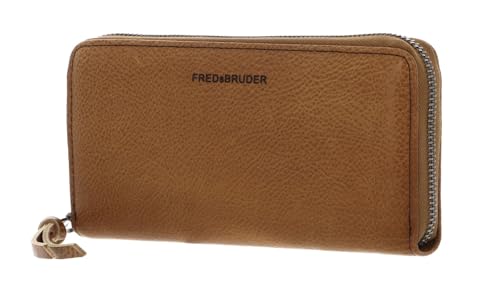FREDsBRUDER My Old Friend Ziparound Wallet Caramel von FREDsBRUDER