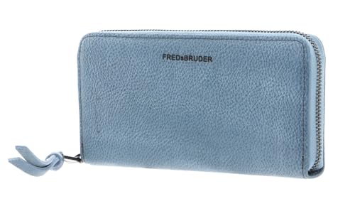 FREDsBRUDER My Old Friend Ziparound Wallet Sky Blue von FREDsBRUDER