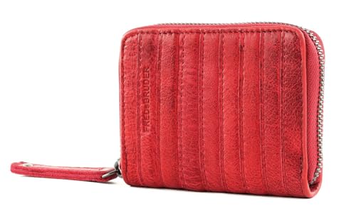 FREDsBRUDER Nugget Stripes Card Wallet Fire Red von FREDsBRUDER