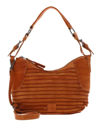 FREDsBRUDER Riffel Fectors Midi Hobo Bag Orange von FREDsBRUDER