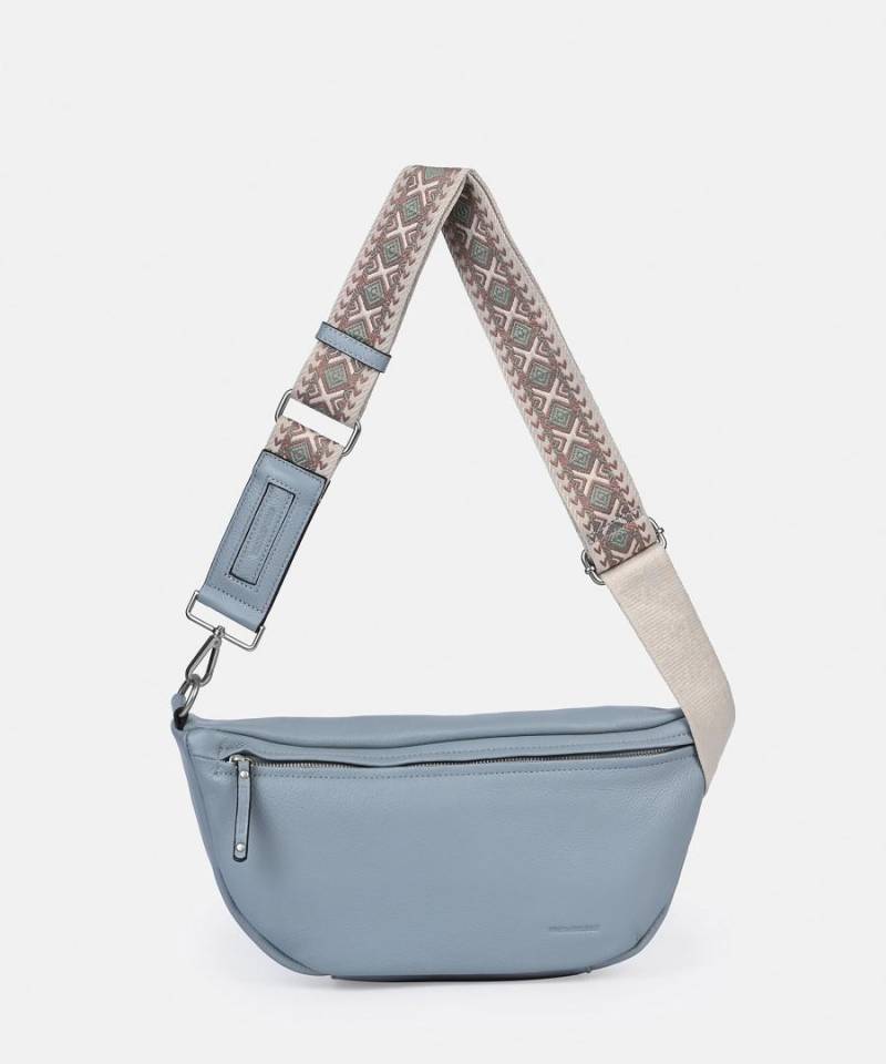 FREDsBRUDER - Sha Na Na Collection Crossbag Sha Na Na Beltbag Sky Blue Bleu von FREDsBRUDER