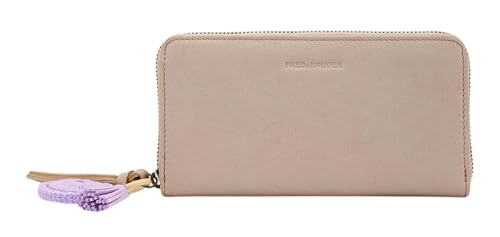 FREDsBRUDER Take A Smile Ziparound Wallet Chai Latte von FREDsBRUDER