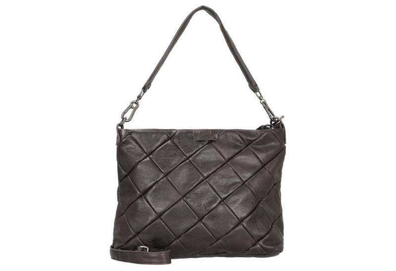 FREDsBRUDER Umhängetasche Check My Hobo - Schultertasche 35 cm (brown) von FREDsBRUDER