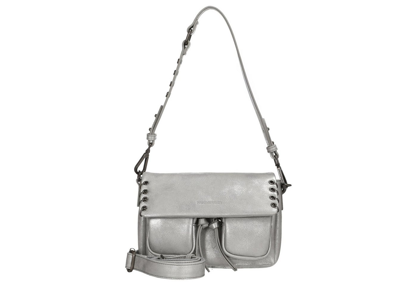 FREDsBRUDER Umhängetasche Rebel At Heart - Schultertasche 26 cm (silver) von FREDsBRUDER