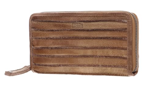 FREDsBRUDER Wallet Riffel Big Total Caramel von FREDsBRUDER
