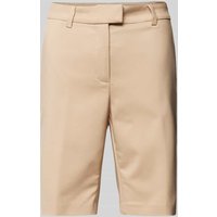 FREE/QUENT Bermudas in unifarbenem Design Modell 'Isabella' in Taupe, Größe S von FREE/QUENT