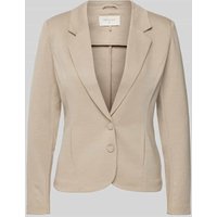 FREE/QUENT Blazer in unifarbenem Design Modell 'NANNI' in Taupe, Größe XS von FREE/QUENT