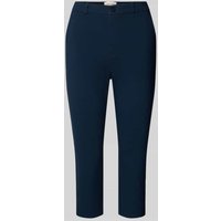 FREE/QUENT Caprihose mit französischen Eingrifftaschen Modell 'Solvej' in Marine, Größe XL von FREE/QUENT