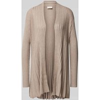 FREE/QUENT Cardigan aus Viskosemischung Modell 'Claudisse' in Beige Melange, Größe S von FREE/QUENT