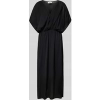 FREE/QUENT Kleid mit V-Ausschnitt Modell 'Noeli' in Black, Größe L von FREE/QUENT