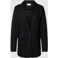 FREE/QUENT Longblazer mit Reverskragen Modell 'Nanni' in Black, Größe L von FREE/QUENT