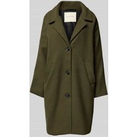 FREE/QUENT Mantel mit Leistentaschen Modell 'MELLON' in Khaki, Größe XL von FREE/QUENT